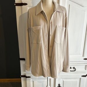 Alpine Design Beige Button Down Shirt